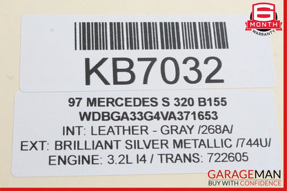 92-99 Mercedes W140 S320 S420 S500 Steering Wheel Adjustment Control Switch OEM