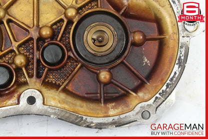 06-13 Mercedes W211 E350 S550 Front Right Engine Timing Chain Cover Plate OEM