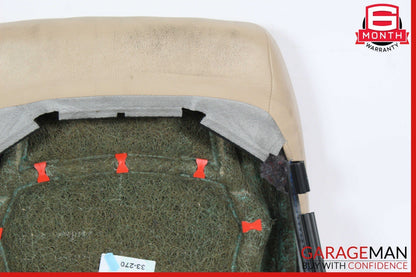 01-04 Mercedes W203 C240 C320 Front Right / Left Top Upper Seat Cushion Brown