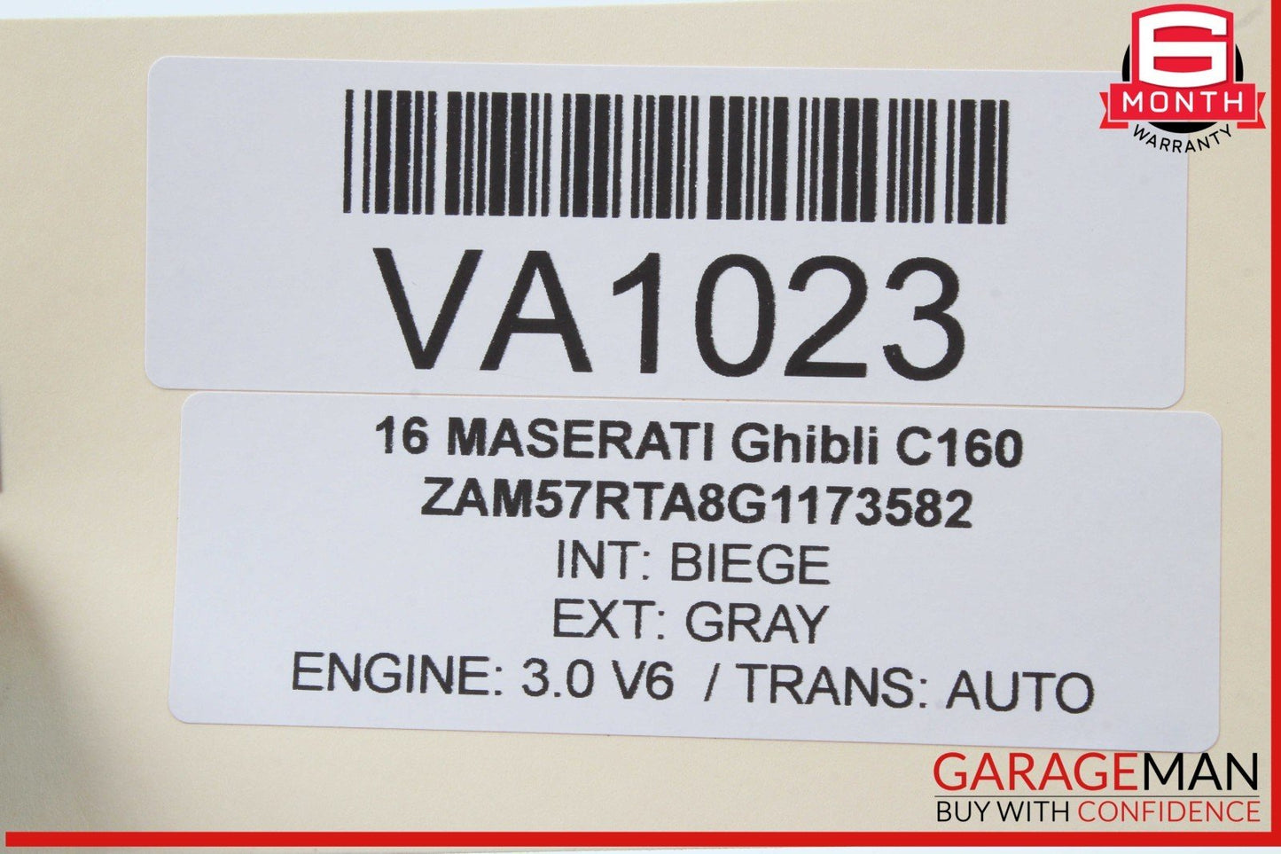 14-17 Maserati Ghibli Front Right Passenger Side Door Lock Latch Actuator OEM