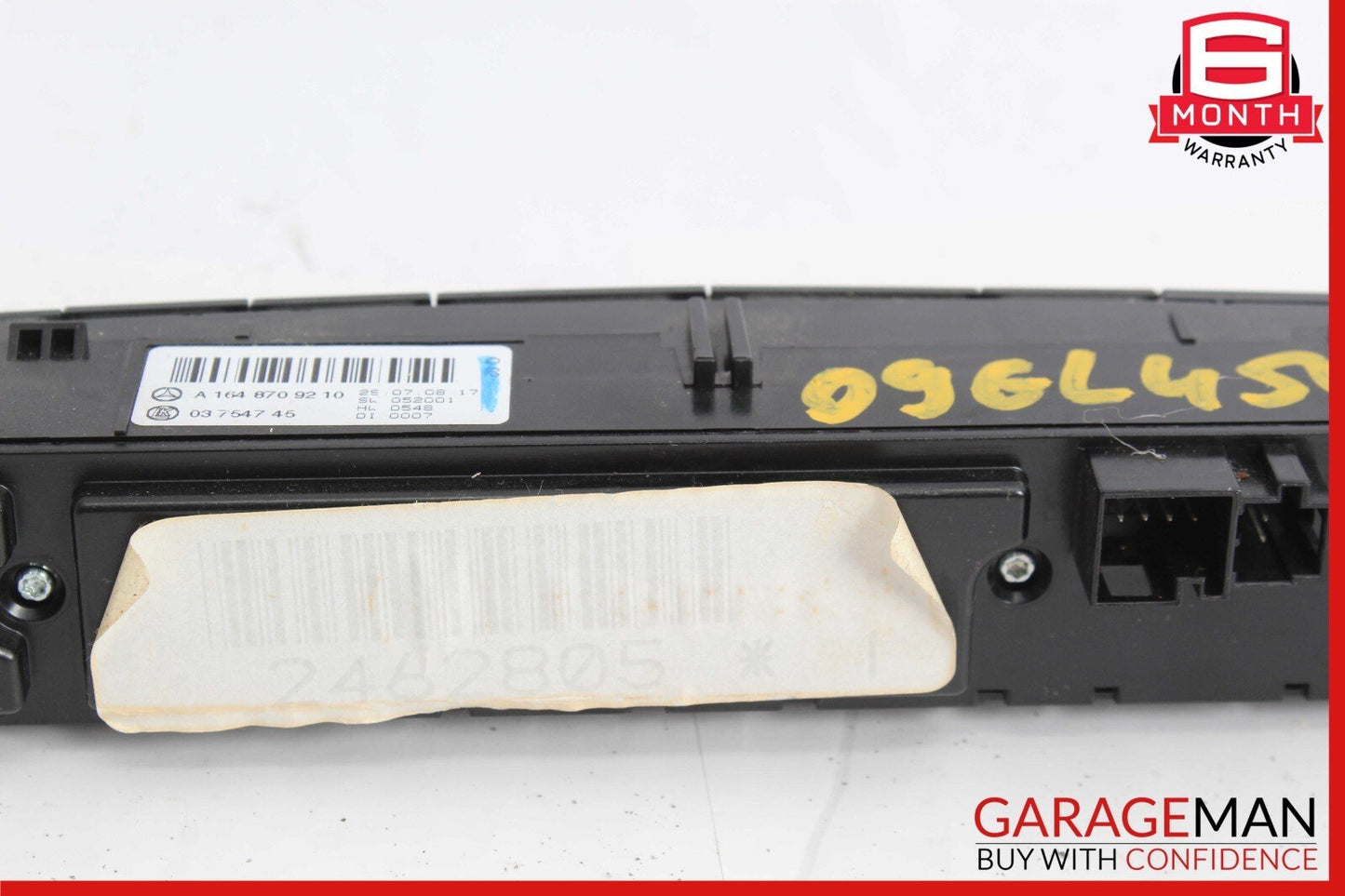 06-12 Mercedes X164 GL450 ML450 Hazard Control Switch Panel 1648709210 OEM