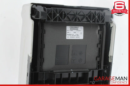 07-14 Mercedes W216 CL550 CL63 AMG Rear Center Console Storage Compartment Grey