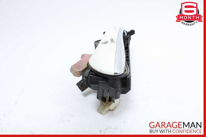 00-06 Mercedes W220 S430 S350 S55 AMG Rear Left Side Exterior Door Handle White