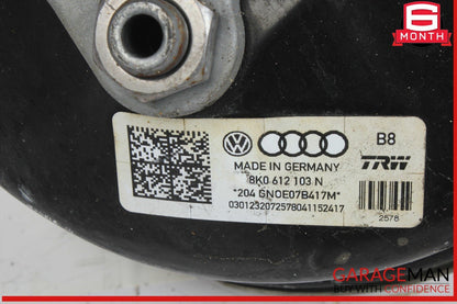 13-16 Audi A5 A4 Power Brake Booster Master Cylinder w/ Reservoir 8K0612103N OEM