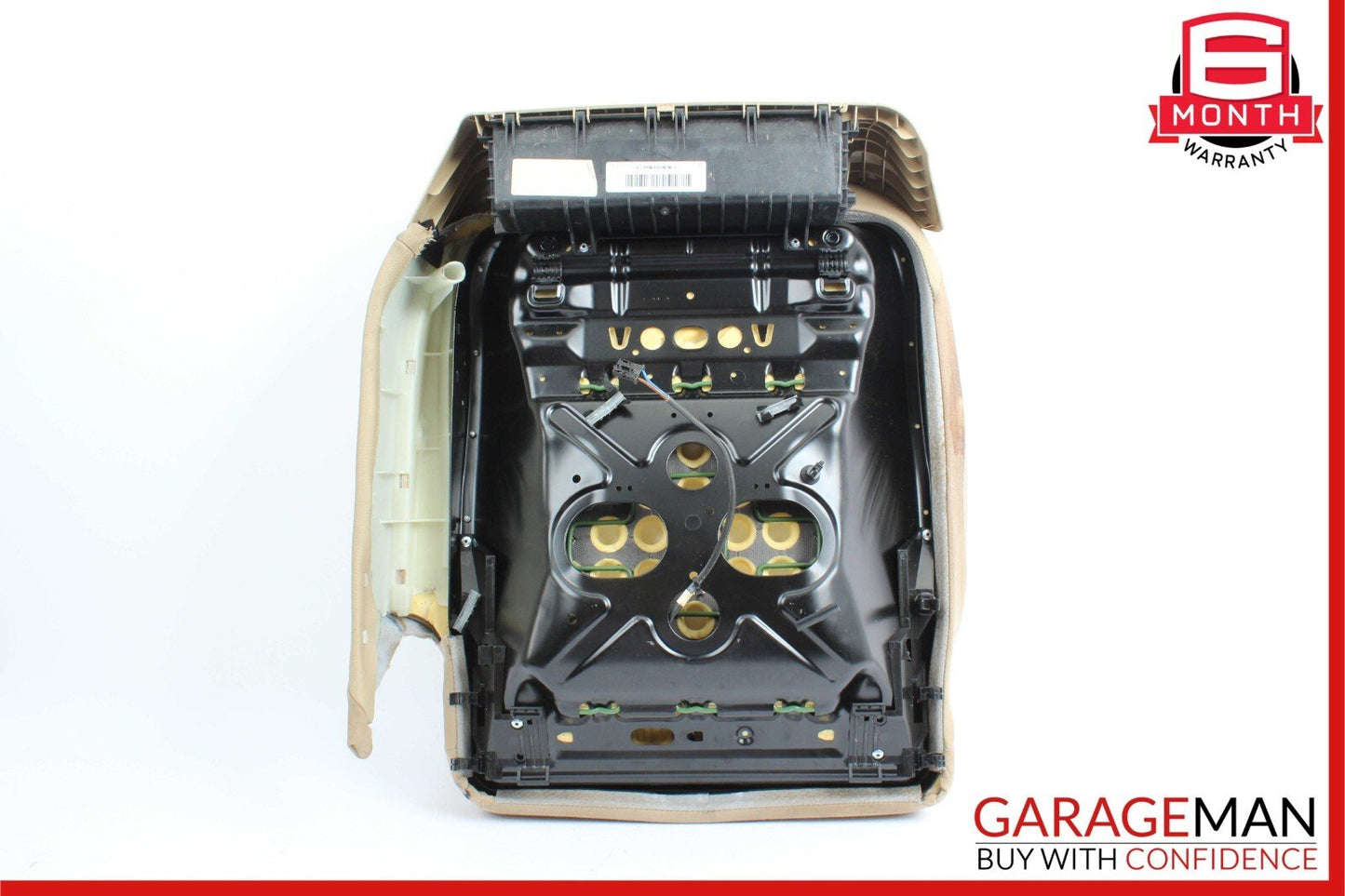 07-09 Mercedes W211 E350 Front Right Lower Bottom Seat Cushion Assembly Brown
