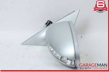 07-09 Mercedes W221 S550 S600 Front Left Side Door Rear View Mirror Silver OEM