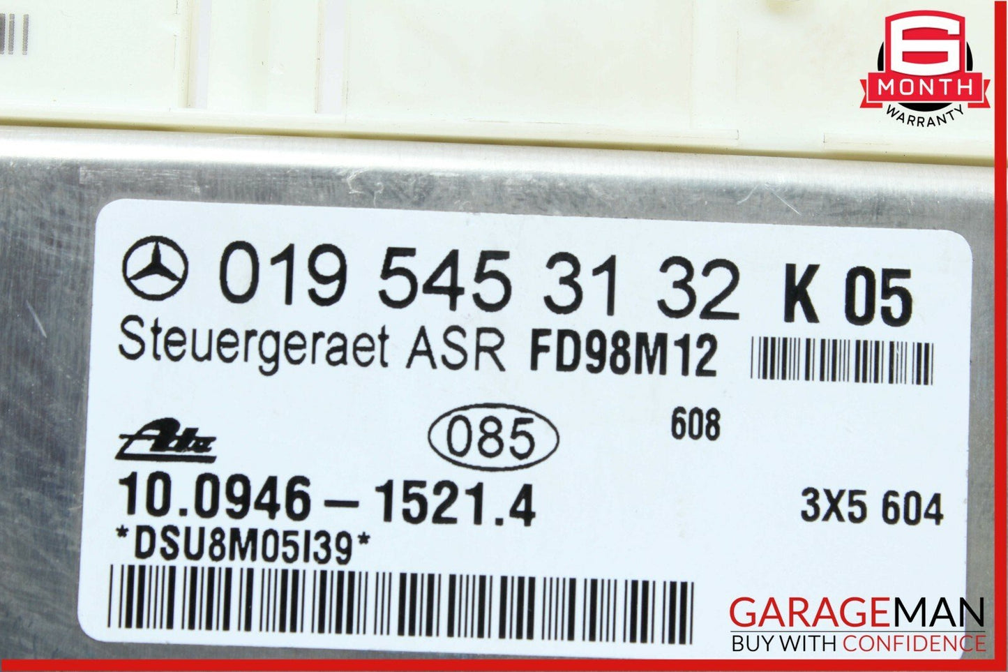 98-00 Mercedes W208 CLK320 SLK230 ASR ABS Computer Control Module Unit OEM