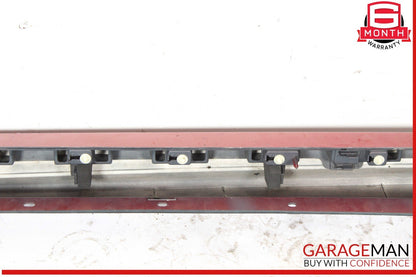 16-21 Jaguar XF Right Passenger Side Rocker Panel Skirt Red OEM
