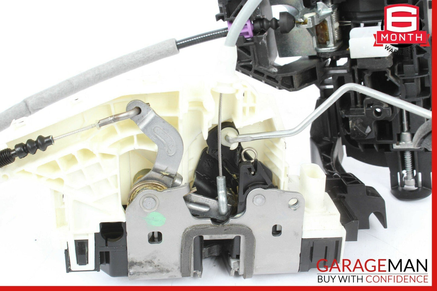 12-14 Mercedes W204 C250 Front Right Keyless Go Door Lock Actuator w/ Handle Set