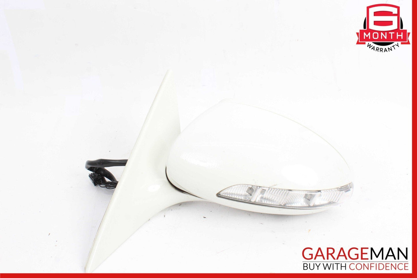 07-09 Mercedes W216 CL550 CL600 Front Left Side Mirror Door Rear View White OEM