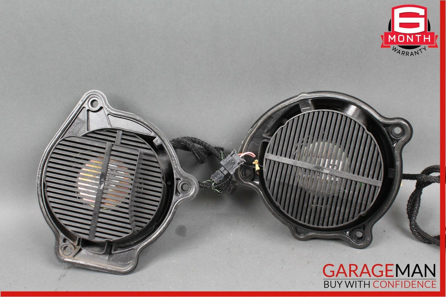 00-06 Mercedes W220 S430 S600 Front Left & Right Door Audio Sound Speaker Set