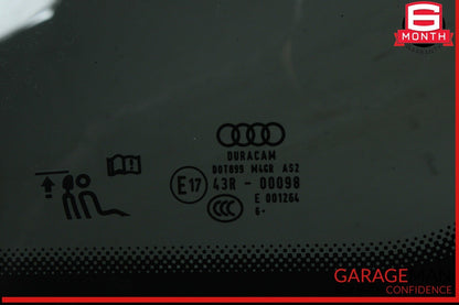 18-23 Audi S5 RS5  Rear Right Passenger Side Quarter Window Glass OEM