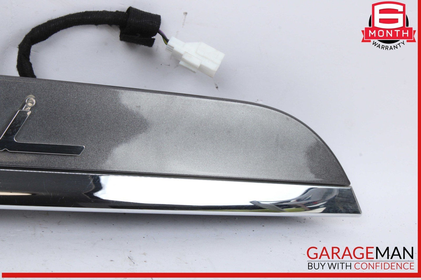 14-17 Maserati Ghibli Rear Trunk Lid Parking Camera Molding Panel Assembly OEM