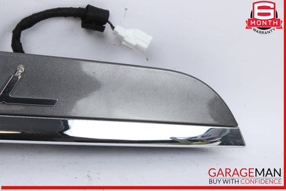 14-17 Maserati Ghibli Rear Trunk Lid Parking Camera Molding Panel Assembly OEM