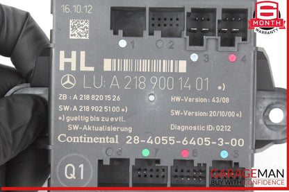 08-18 Mercedes W204 C250 CLS550 Rear Left Side Door Control Module Unit OEM