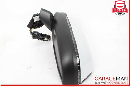17-19 Audi Q7 Front Left Driver Side Door Rear View Mirror White 4M1857409AG OEM
