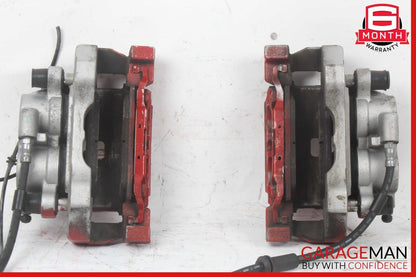 12-19 Mercedes X166 GL350 GLS550 Front Left & Right Brake Caliper Calipers Set