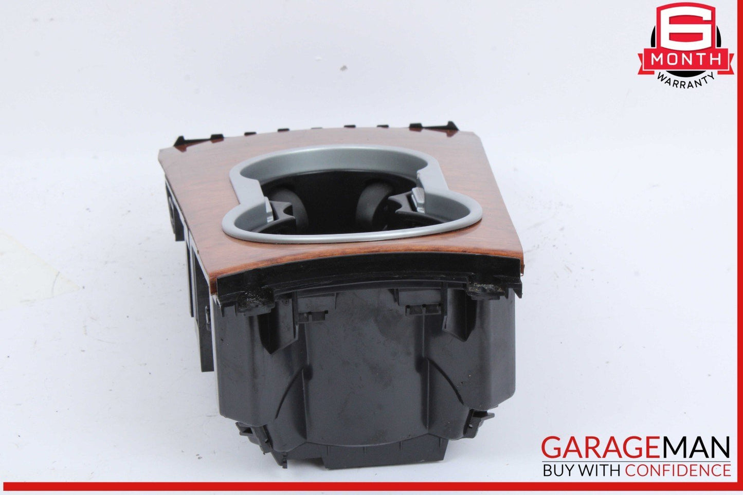 06-12 Mercedes W164 ML350 GL450 Center Console Cup Holder Compartment Wood OEM