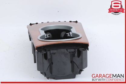 06-12 Mercedes W164 ML350 GL450 Center Console Cup Holder Compartment Wood OEM