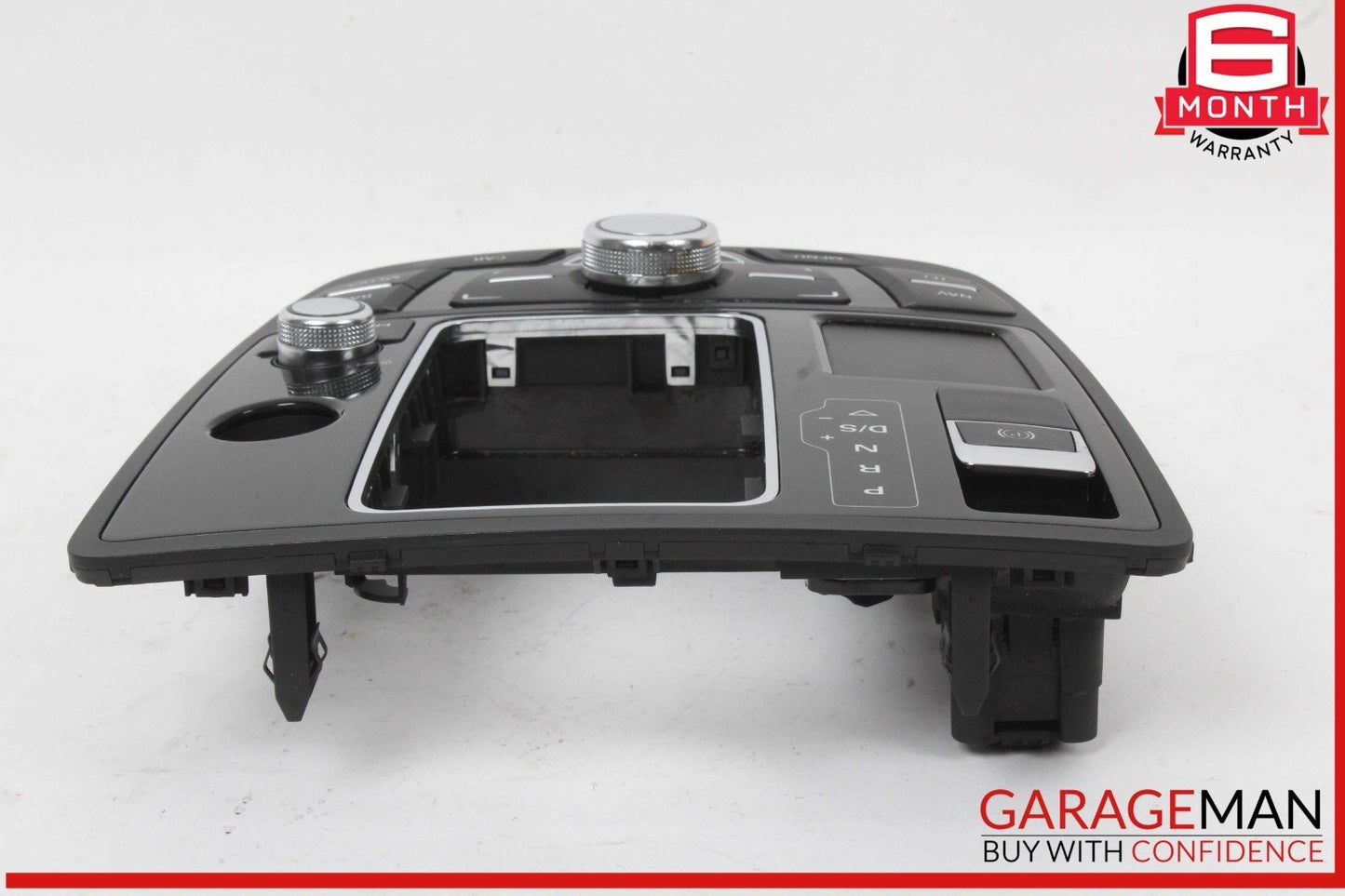 12-15 Audi A6 Front Center Console MMI Gear Shifter Bezel 4G1919610C OEM