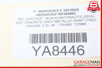 10-13 Mercedes W207 E350 Front Left Dash AC A/C Air Vent Trim Grille Cover OEM
