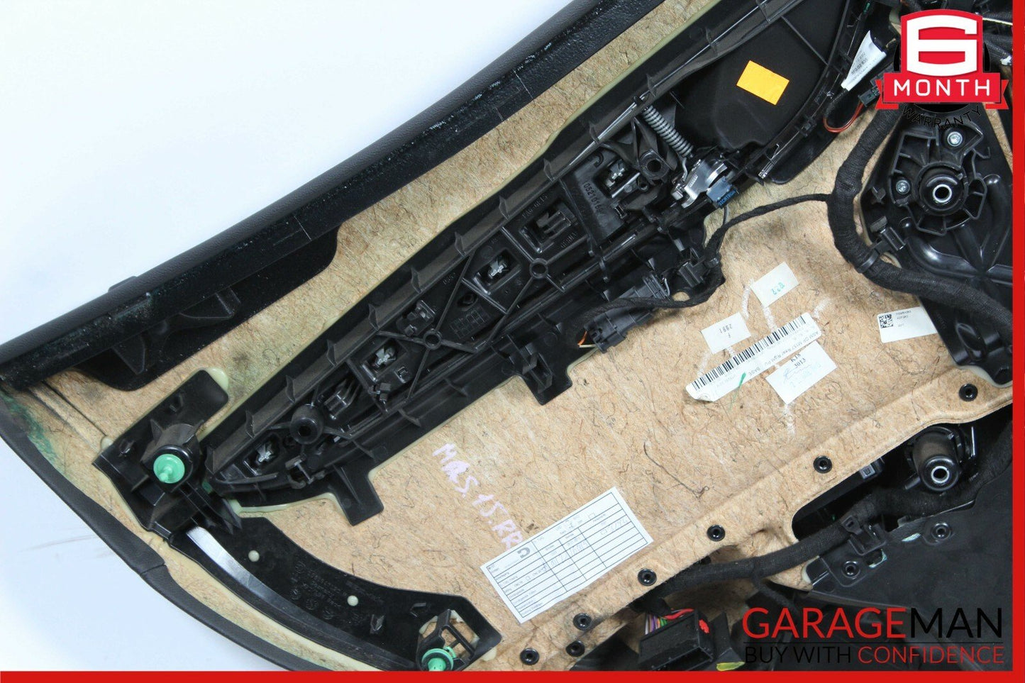 14-17 Maserati Ghibli Rear Right Complete Interior Door Trim Panel Assembly