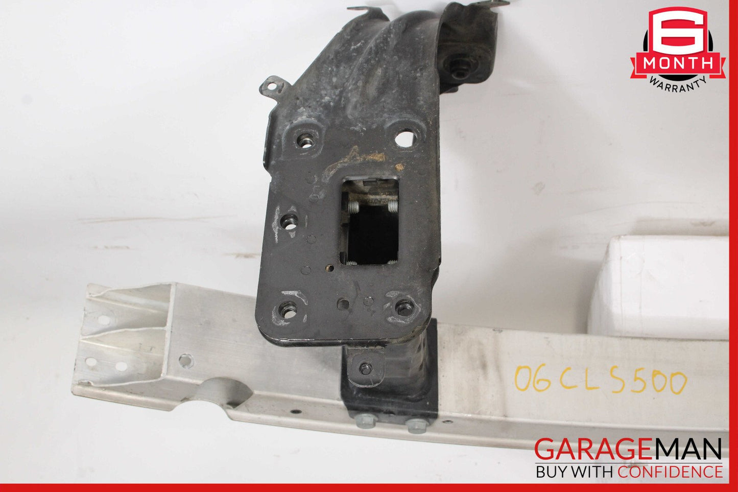06-11 Mercedes W219 CLS500 CLS550 Front Bumper Reinforcement Bar w/ Brackets OEM