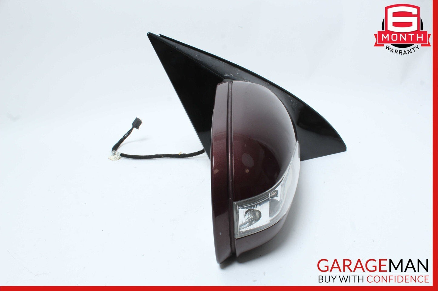 06-10 Mercedes W251 R350 R500 Front Right Side Mirror Door Rear View Red OEM