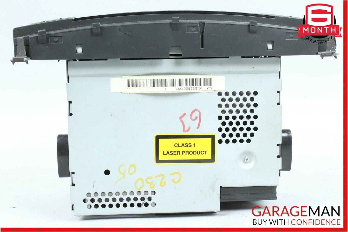 05-07 Mercedes W203 C230 C320 Radio CD Player Display Screen Head Unit AM FM OEM