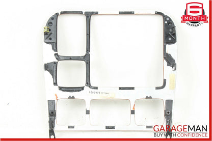 00-02 Mercedes W220 S600 Radio Dash Wood Trim Bezel Panel Cover Wood OEM