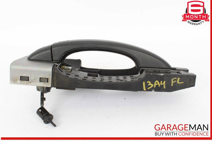 09-16 Audi A4 Front Left Driver Side Exterior Door Handle Black 8T1837885B OEM
