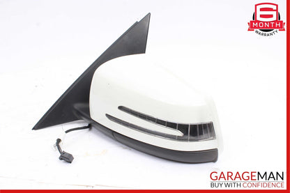 10-11 Mercedes W204 C300 C350 Front Left Driver Side Rear View Door Mirror White