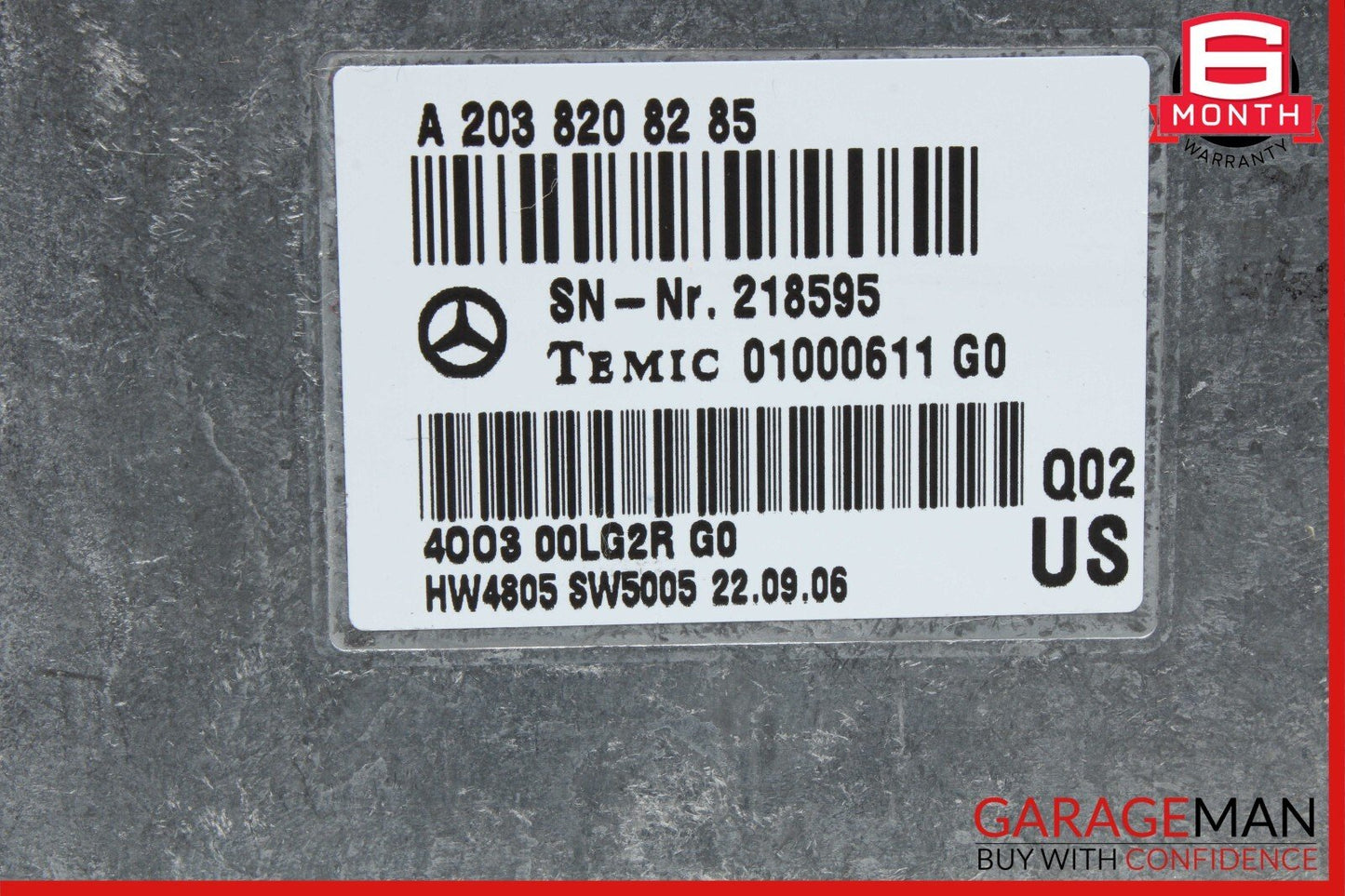 07-13 Mercedes E320 E550 Voice Language Communication Control Module Unit OEM