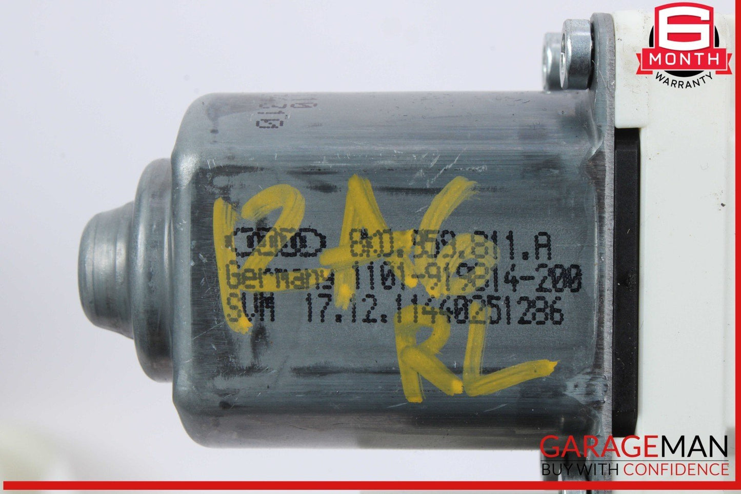 12-18 Audi A6 SQ5 Rear Left Driver Side Window Regulator Motor 8K0959811A OEM