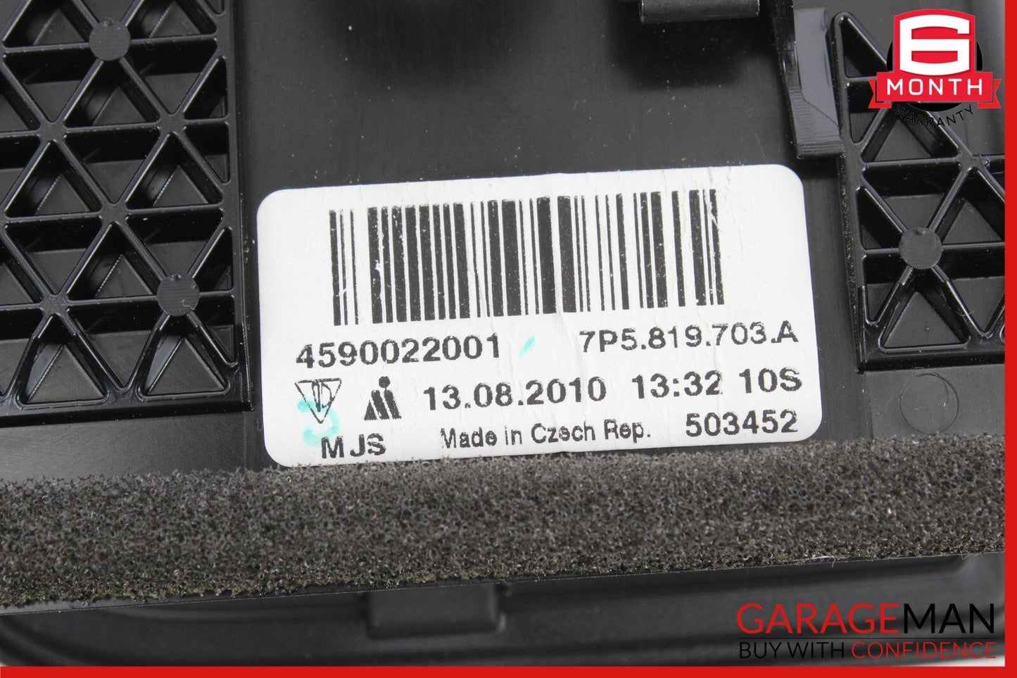 11-17 Porsche Cayenne S 958 Front Left Dash AC A/C Air Vent Trim Cover Grille
