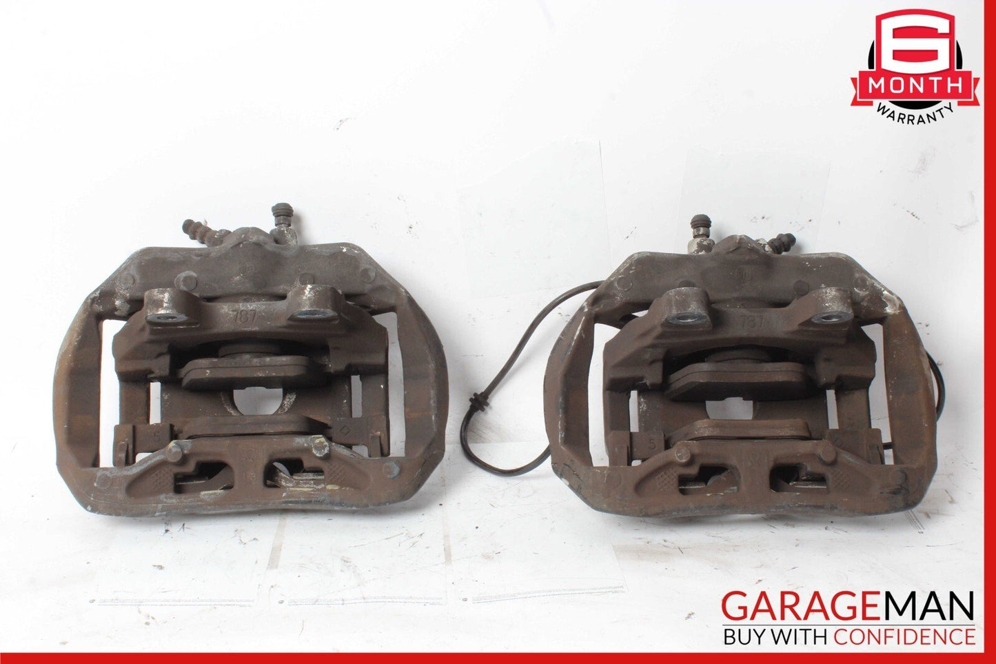 07-14 Mercedes W216 CL63 S65 S63 AMG Rear Left And Right Brake Caliper Set of 2