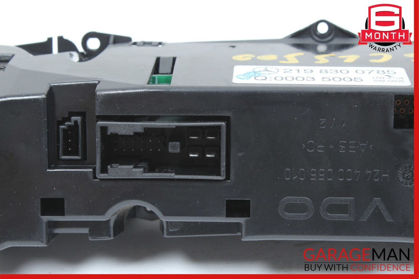 06-11 Mercedes W219 CLS500 CLS550 AC A/C Climate Control Unit 2198300785 OEM