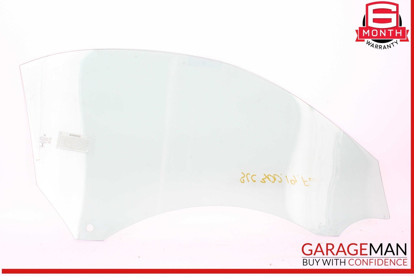 12-20 Mercedes R172 SLC300 Front Left Driver Side Door Window Glass OEM