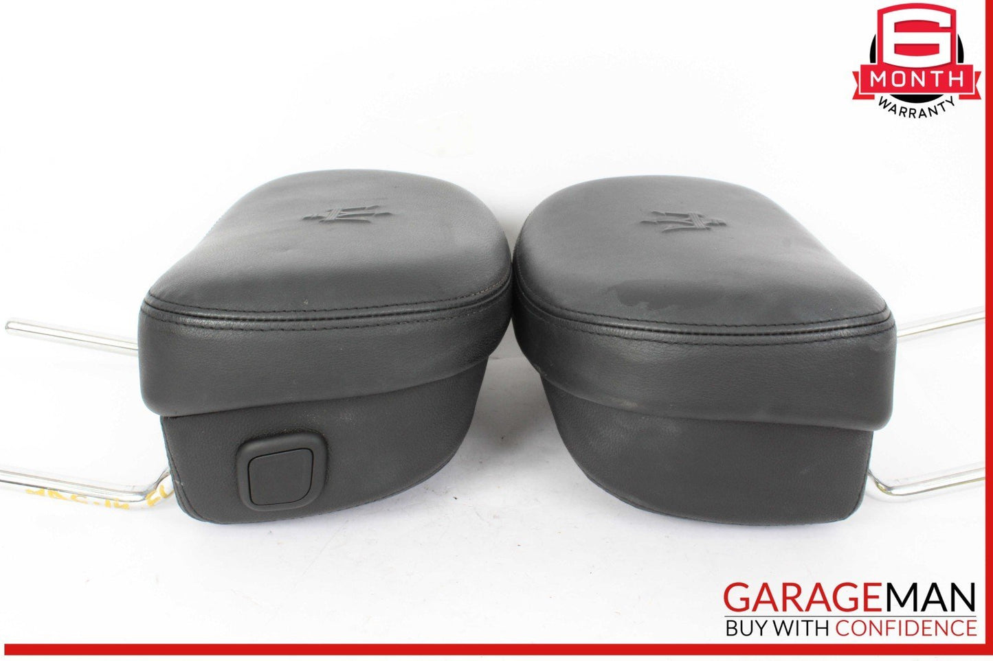 14-17 Maserati Ghibli S Front Left and Right Side Seat Headrest Head Rest OEM