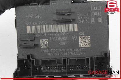 18-25 Audi Q5 Rear Left Driver Side Door Control Module Unit 4M2959795K OEM