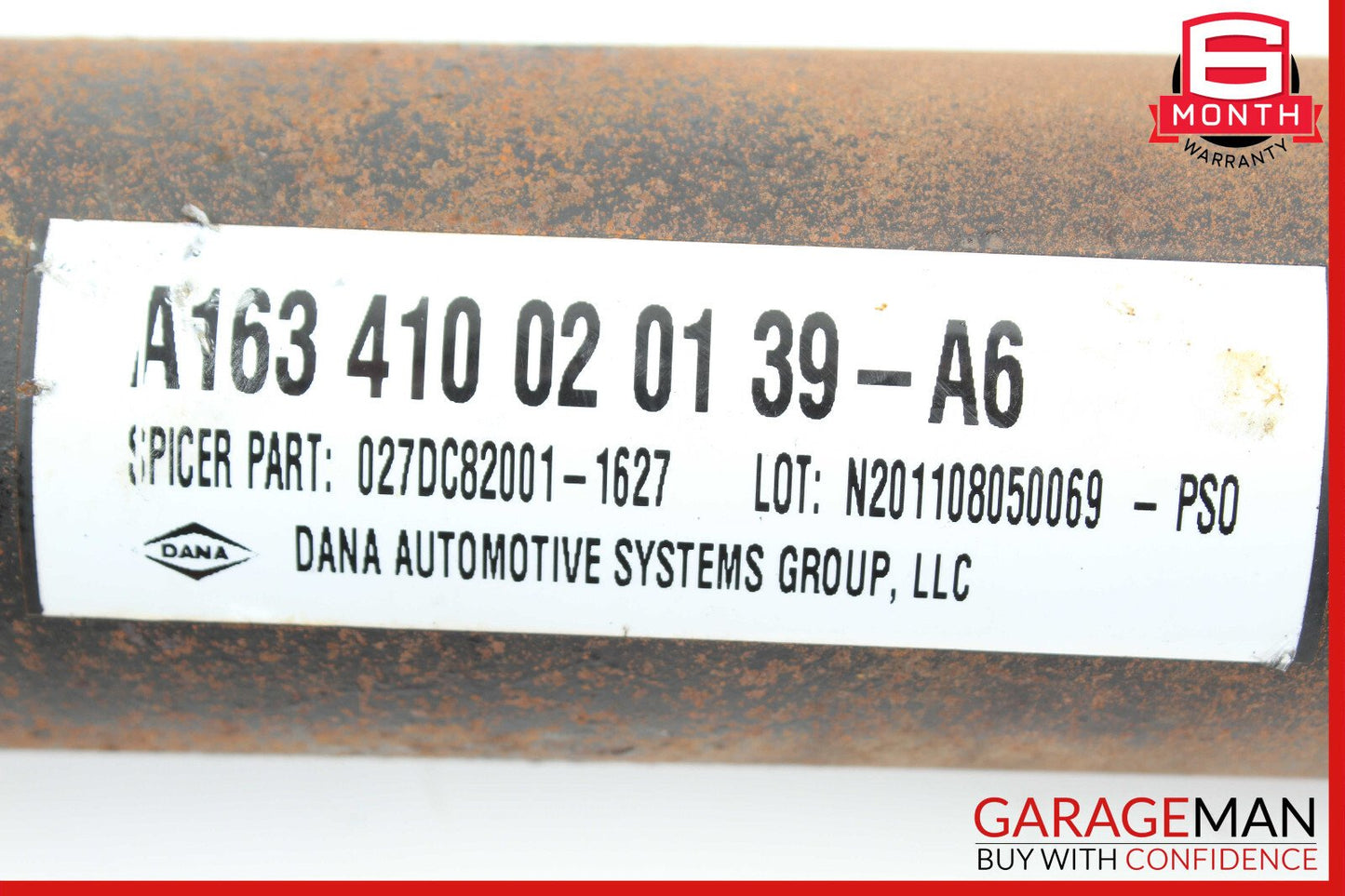 98-05 Mercedes W163 ML320 ML350 Front Drive Shaft Driveshaft Axle 1634100201 OEM