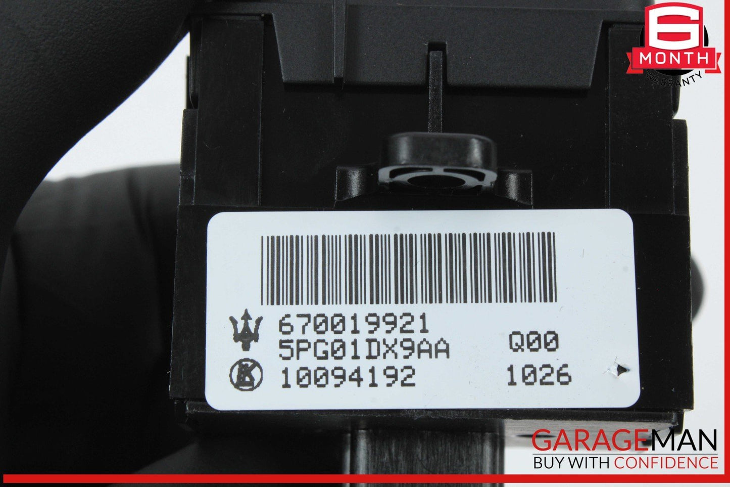 14-20 Maserati Ghibli M157 Headlight Adjustment Switch Controller 670019921 OEM