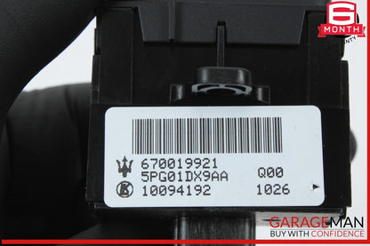 14-20 Maserati Ghibli M157 Headlight Adjustment Switch Controller 670019921 OEM