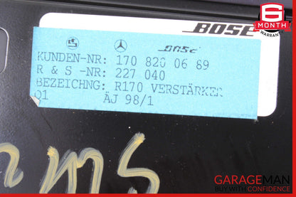 97-04 Mercedes R170 SLK230 SLK320 Amplifier Amp Bose Audio Sound 1708200689 OEM