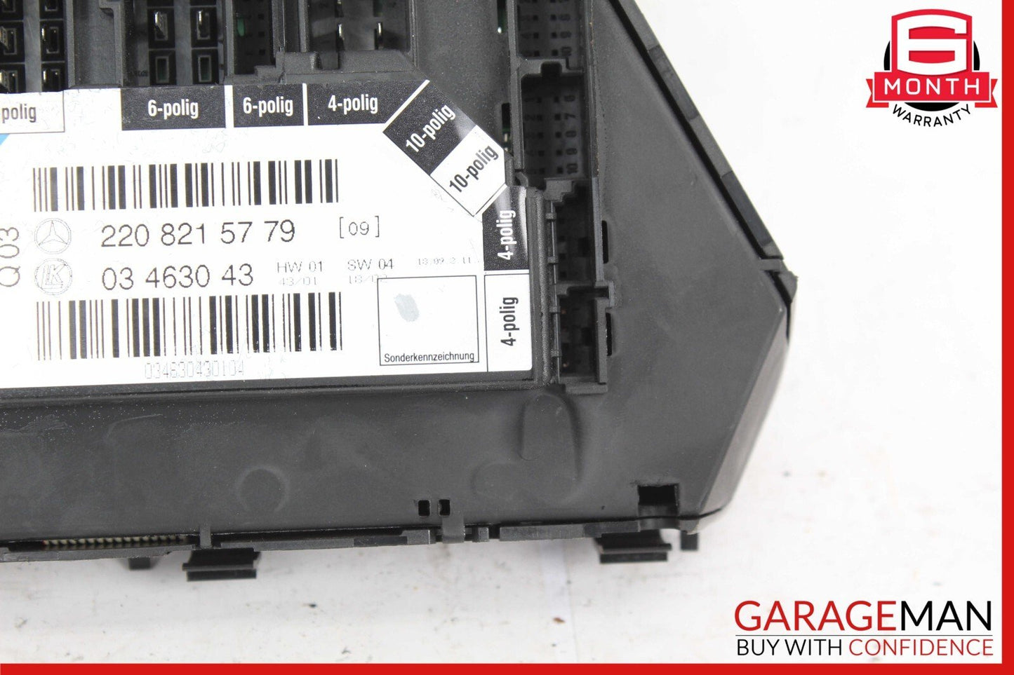 00-06 Mercedes W220 S55 AMG S500 Rear Left Side Seat Door Control Module OEM