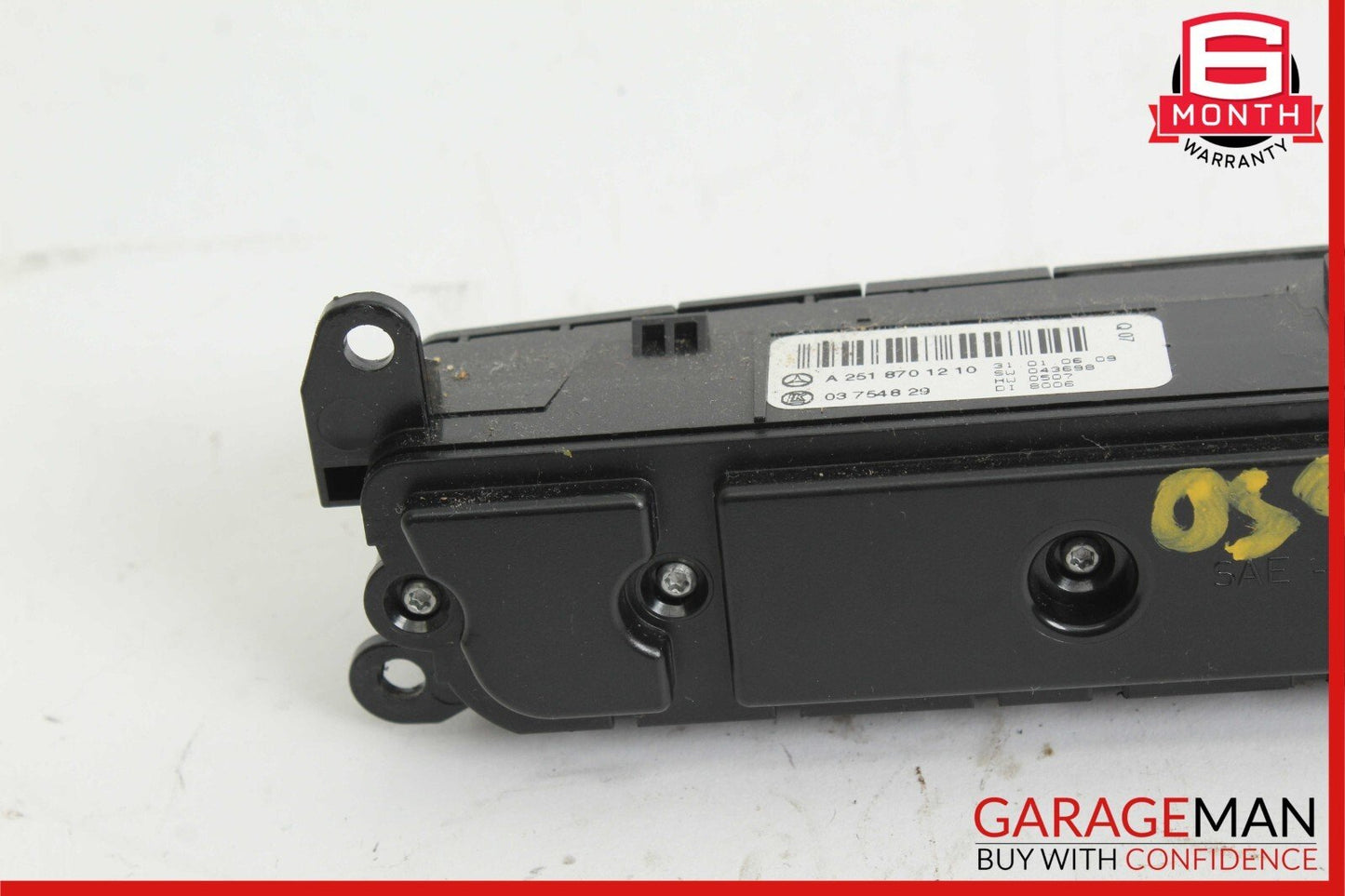 06-10 Mercedes W251 R350 R500 Front Center Dashboard Hazard ESP Control Switch