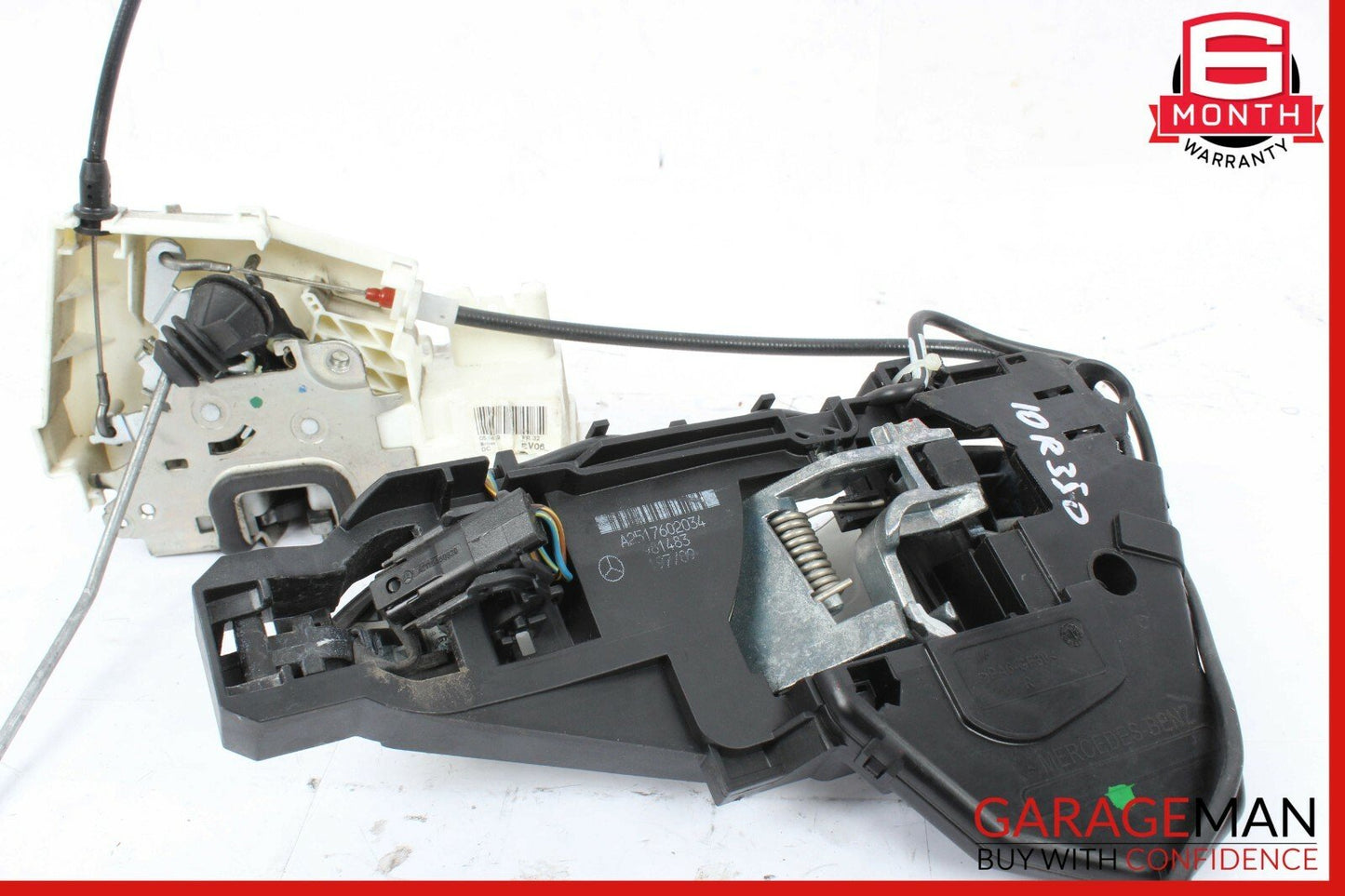 06-10 Mercedes W251 R350 Front Right Keyless Go Exterior Door Handle w/ Actuator