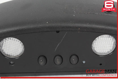 12-17 Mercedes W204 C250 C300 E350 Top Upper Interior Rear View Mirror Black OEM
