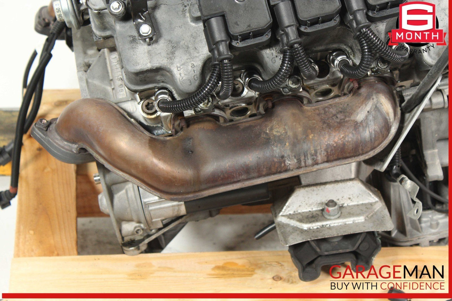 03-05 Mercedes W163 ML350 Engine Motor Block Assembly 3.7L V6 M112 OEM 194k