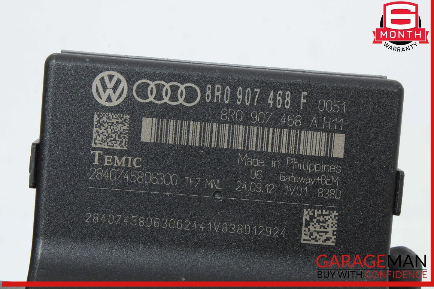13-16 Audi A4 A5 Q5 Gateway Interface Control Module Unit 8R0907468L OEM